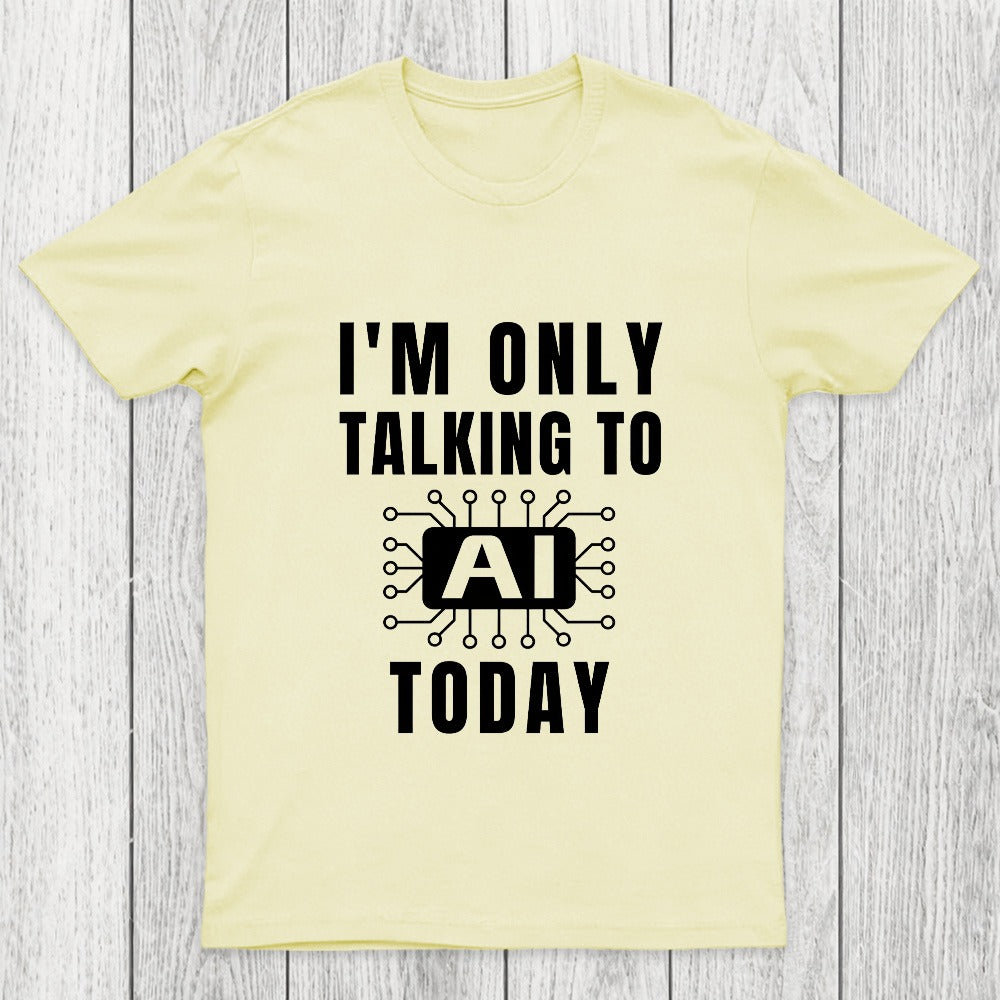 Funny Artificial Intelligence Slogan AI Chicluma T-Shirt