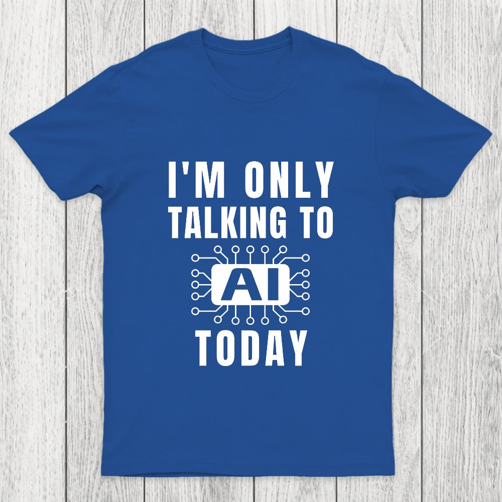 Funny Artificial Intelligence Slogan AI Chicluma T-Shirt