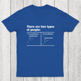 There Are Two Types of People Code Chicluma T-Shirt
