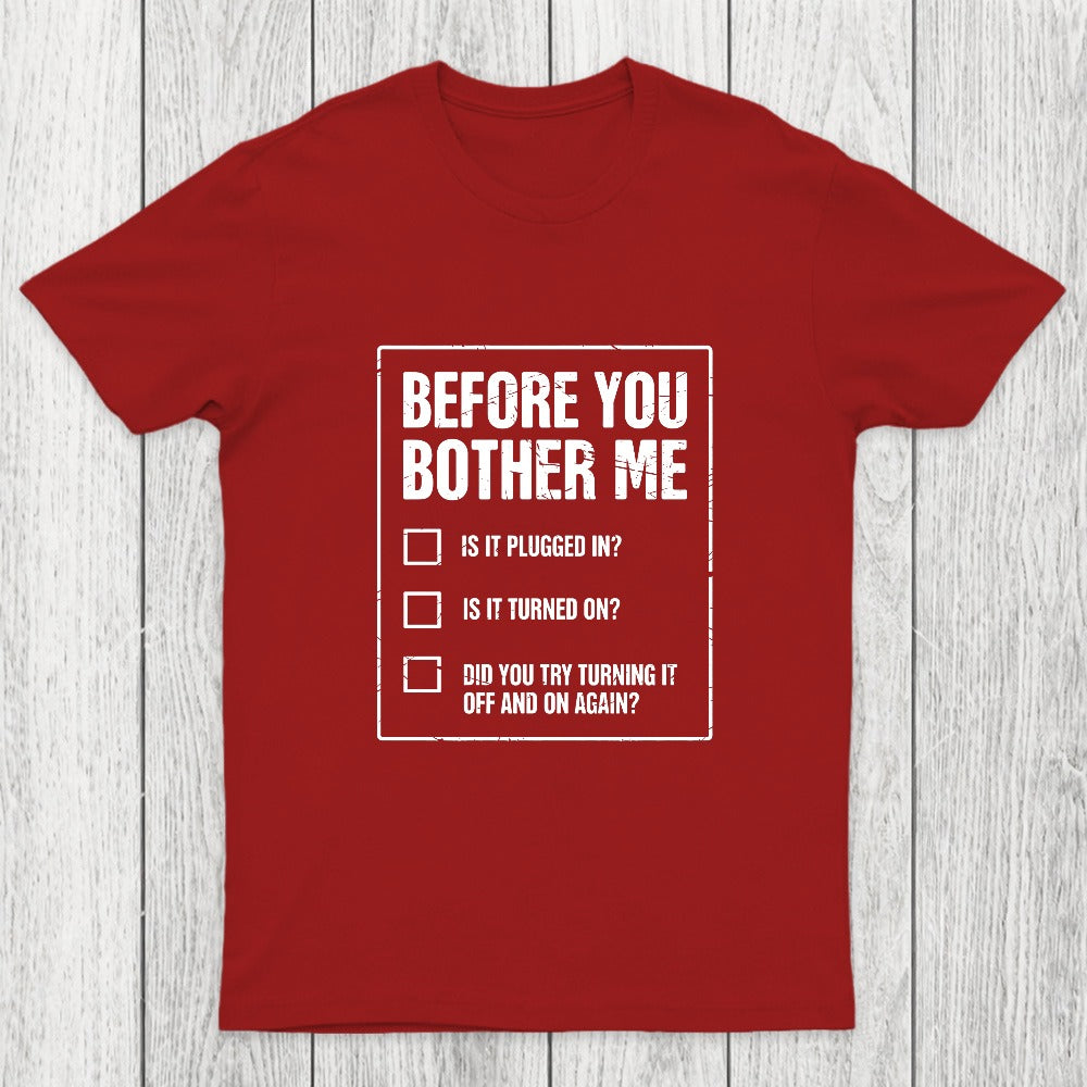 Tech Support IT Checklist Chicluma T-Shirt