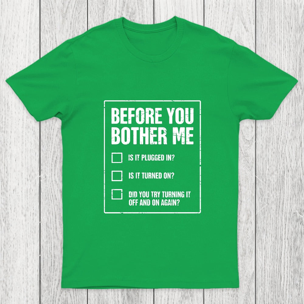 Tech Support IT Checklist Chicluma T-Shirt