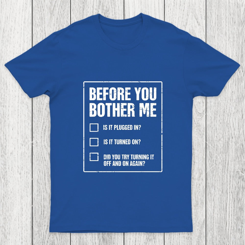 Tech Support IT Checklist Chicluma T-Shirt