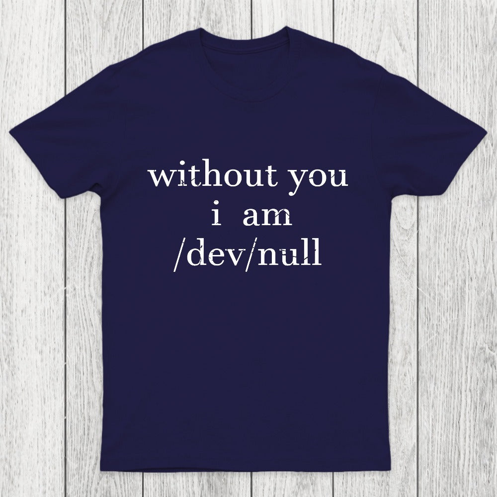 Devnull Unix Linux Joke Funny Chiclumas Chicluma T-Shirt