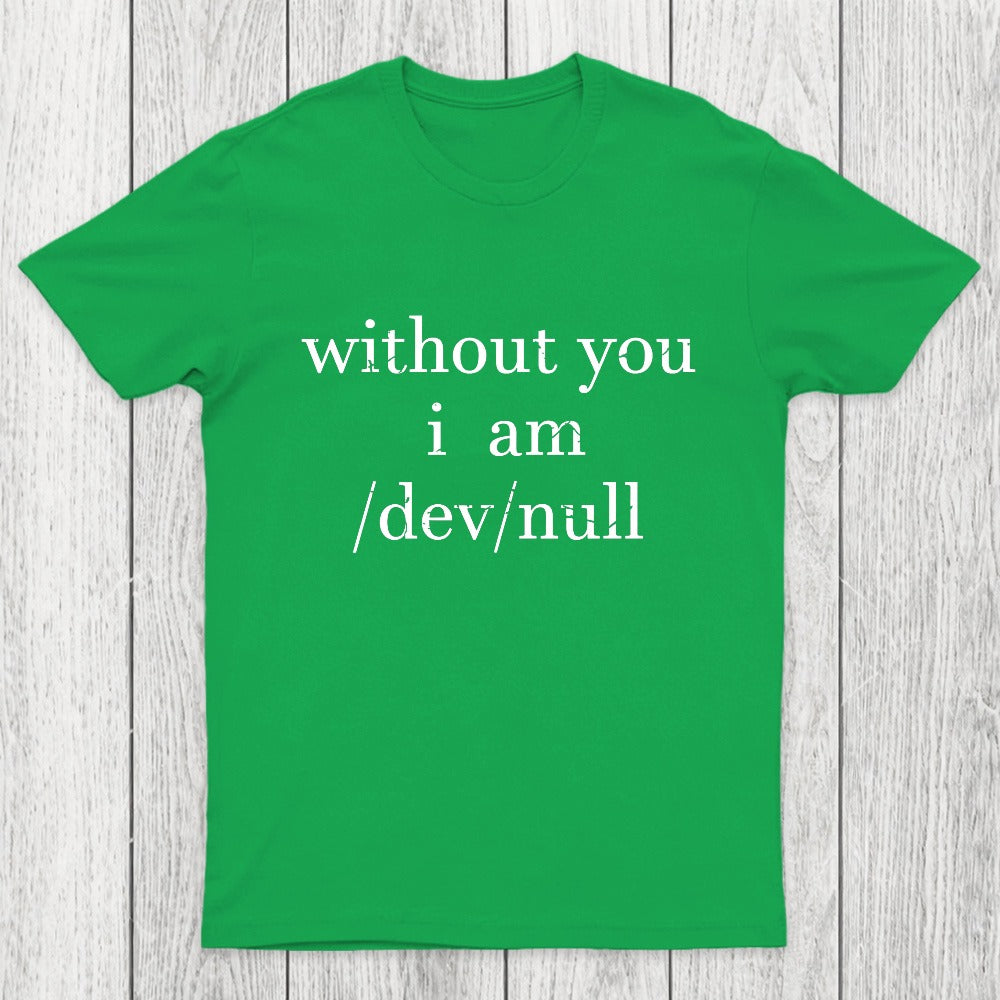 Devnull Unix Linux Joke Funny Chiclumas Chicluma T-Shirt