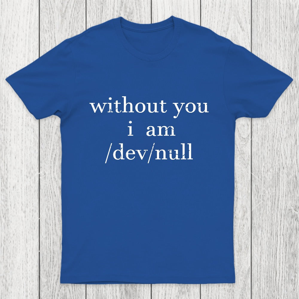 Devnull Unix Linux Joke Funny Chiclumas Chicluma T-Shirt