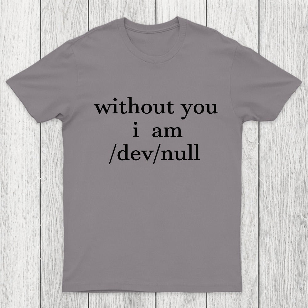 Devnull Unix Linux Joke Funny Chiclumas Chicluma T-Shirt