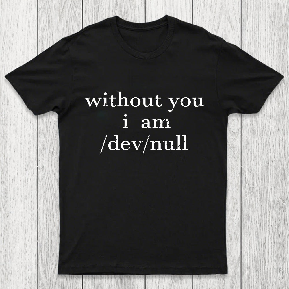 Devnull Unix Linux Joke Funny Chiclumas Chicluma T-Shirt