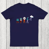 Funny Retro Computer Engineer Coding Chicluma T-Shirt