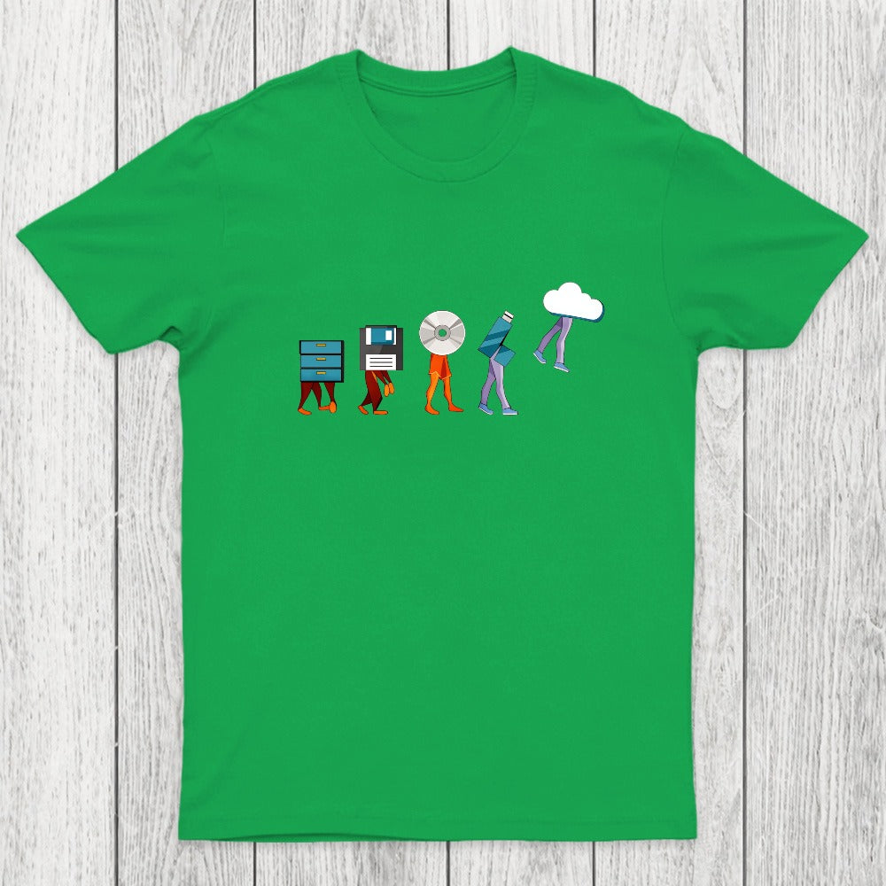 Funny Retro Computer Engineer Coding Chicluma T-Shirt