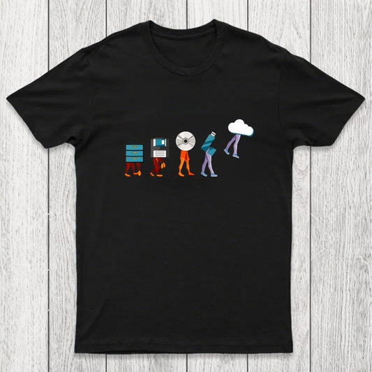 Funny Retro Computer Engineer Coding Chicluma T-Shirt