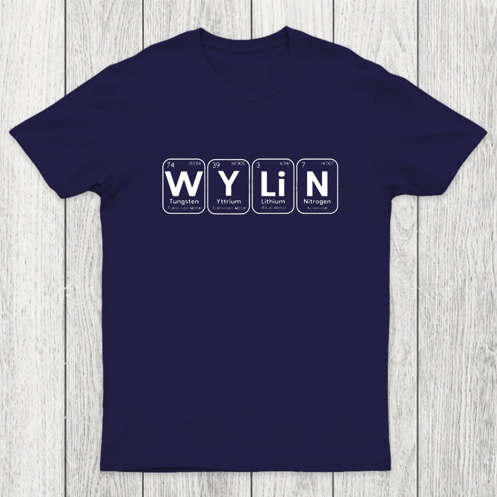 Wylin Periodic Table Chicluma T-Shirt