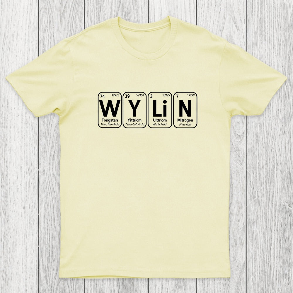 Wylin Periodic Table Chicluma T-Shirt