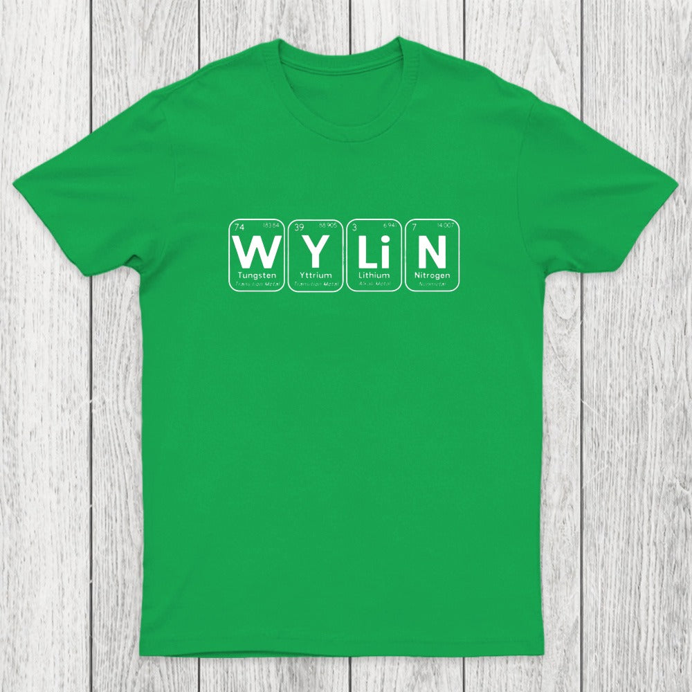 Wylin Periodic Table Chicluma T-Shirt
