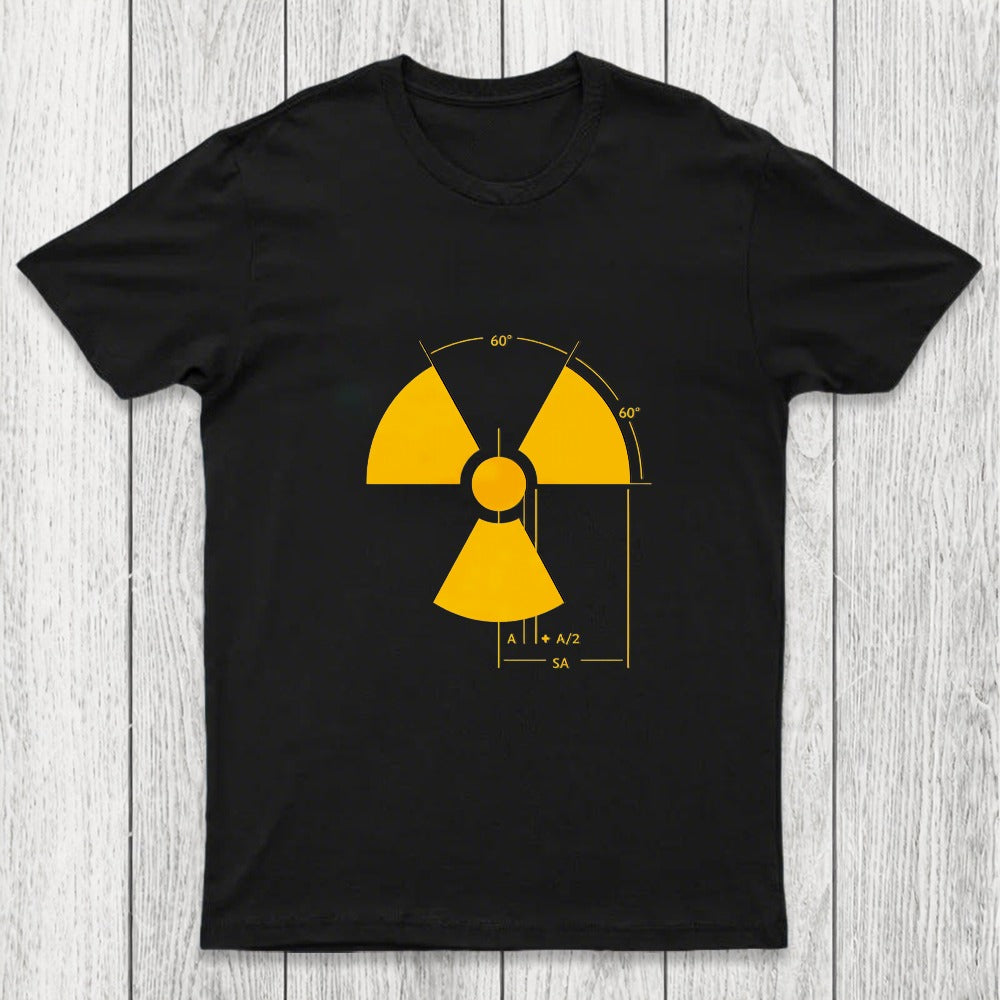Warning Radiation Sign Chicluma T-Shirt