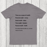 There Are 4 Types Of Wealth Chicluma T-Shirt