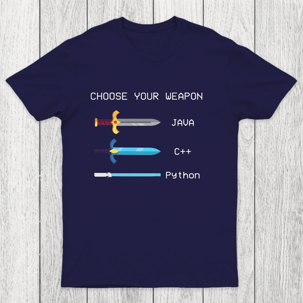 Choose Your Weapon Chicluma T-Shirt