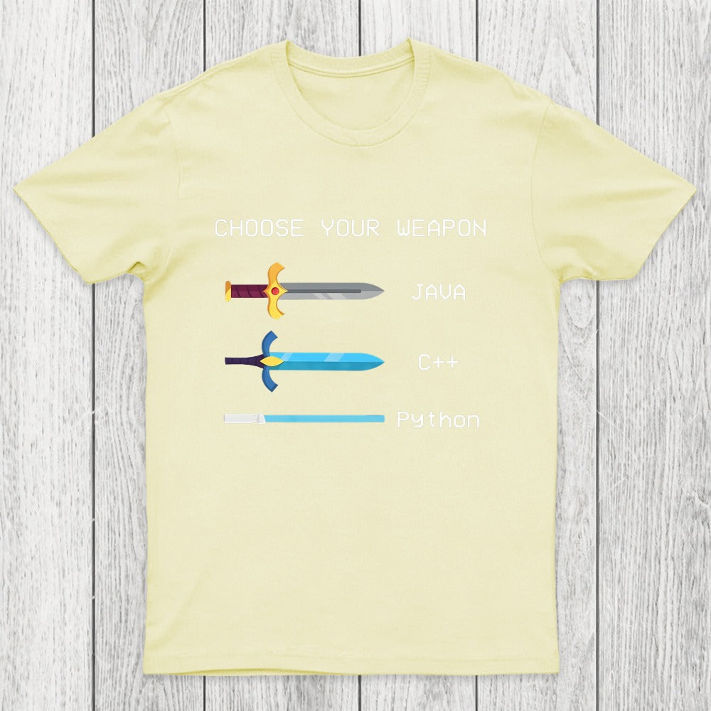 Choose Your Weapon Chicluma T-Shirt