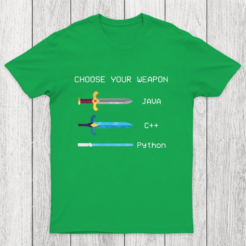 Choose Your Weapon Chicluma T-Shirt