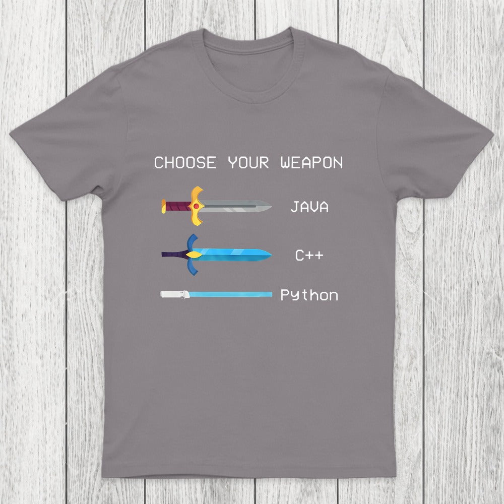 Choose Your Weapon Chicluma T-Shirt