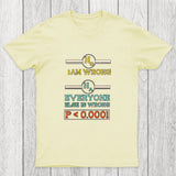 Hypothesis Testing Chicluma T-Shirt