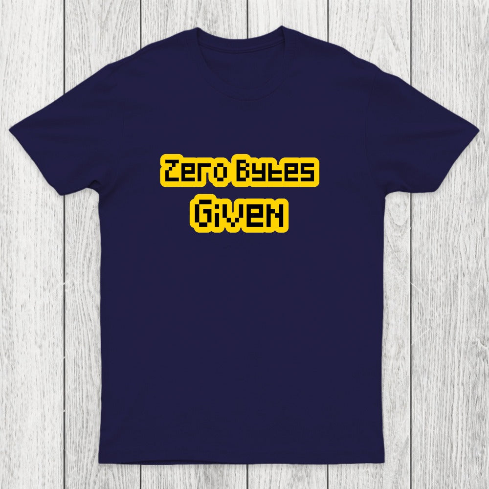 Zero Bytes Given Chicluma T-Shirt