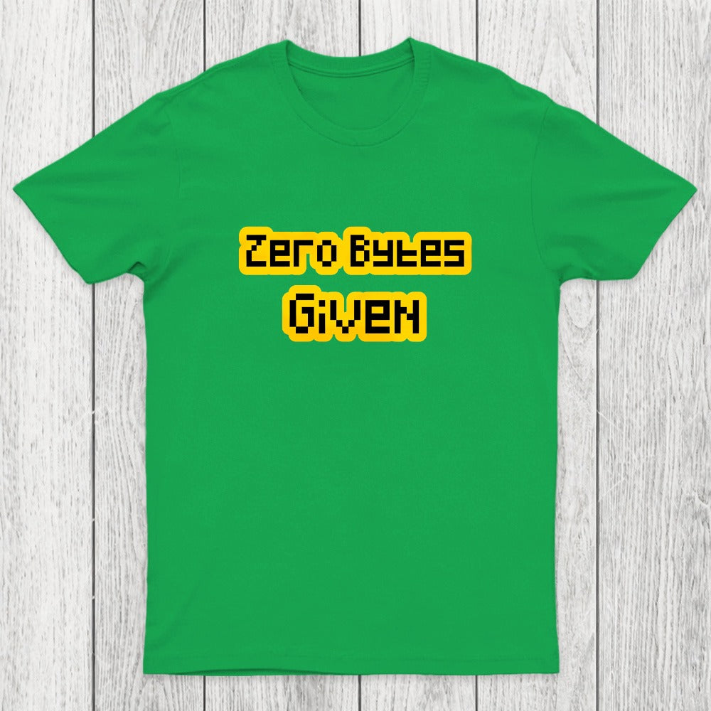 Zero Bytes Given Chicluma T-Shirt