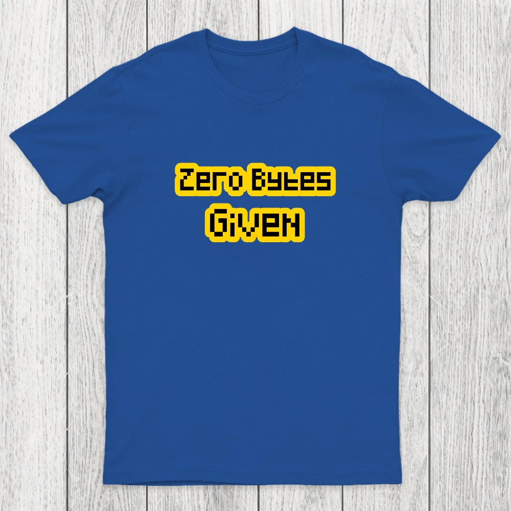 Zero Bytes Given Chicluma T-Shirt