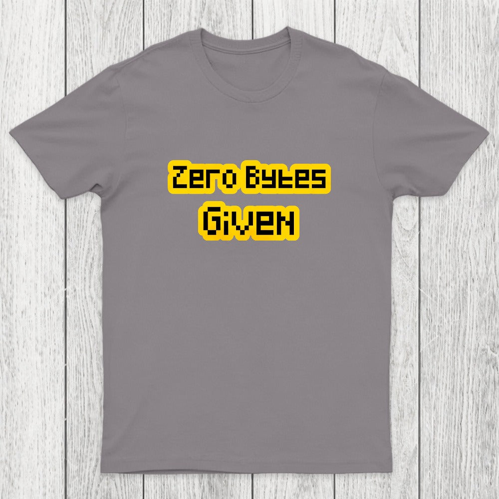 Zero Bytes Given Chicluma T-Shirt