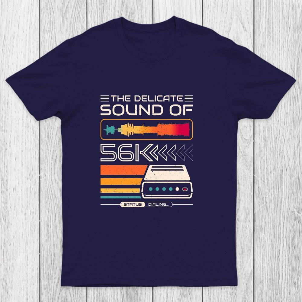 Delicate Sound of 56K Retro Modem Chicluma T-Shirt