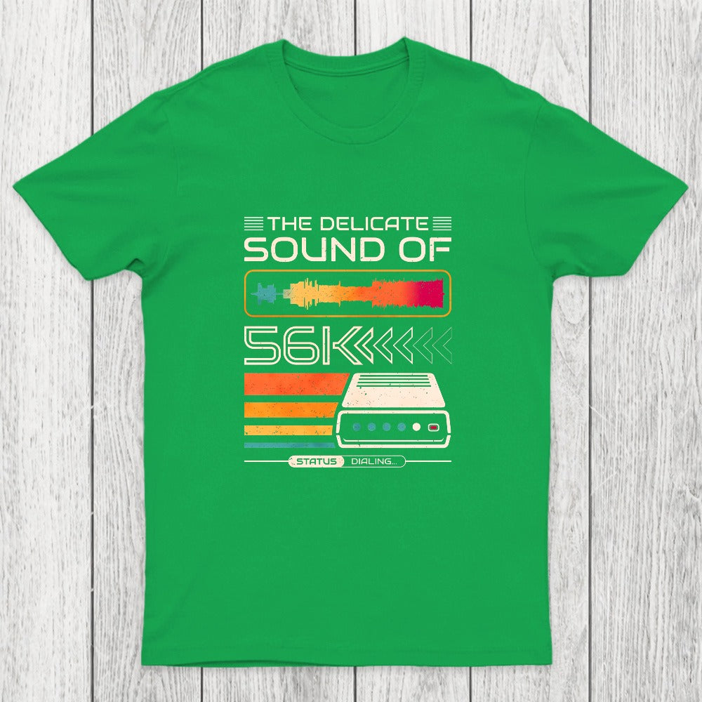 Delicate Sound of 56K Retro Modem Chicluma T-Shirt