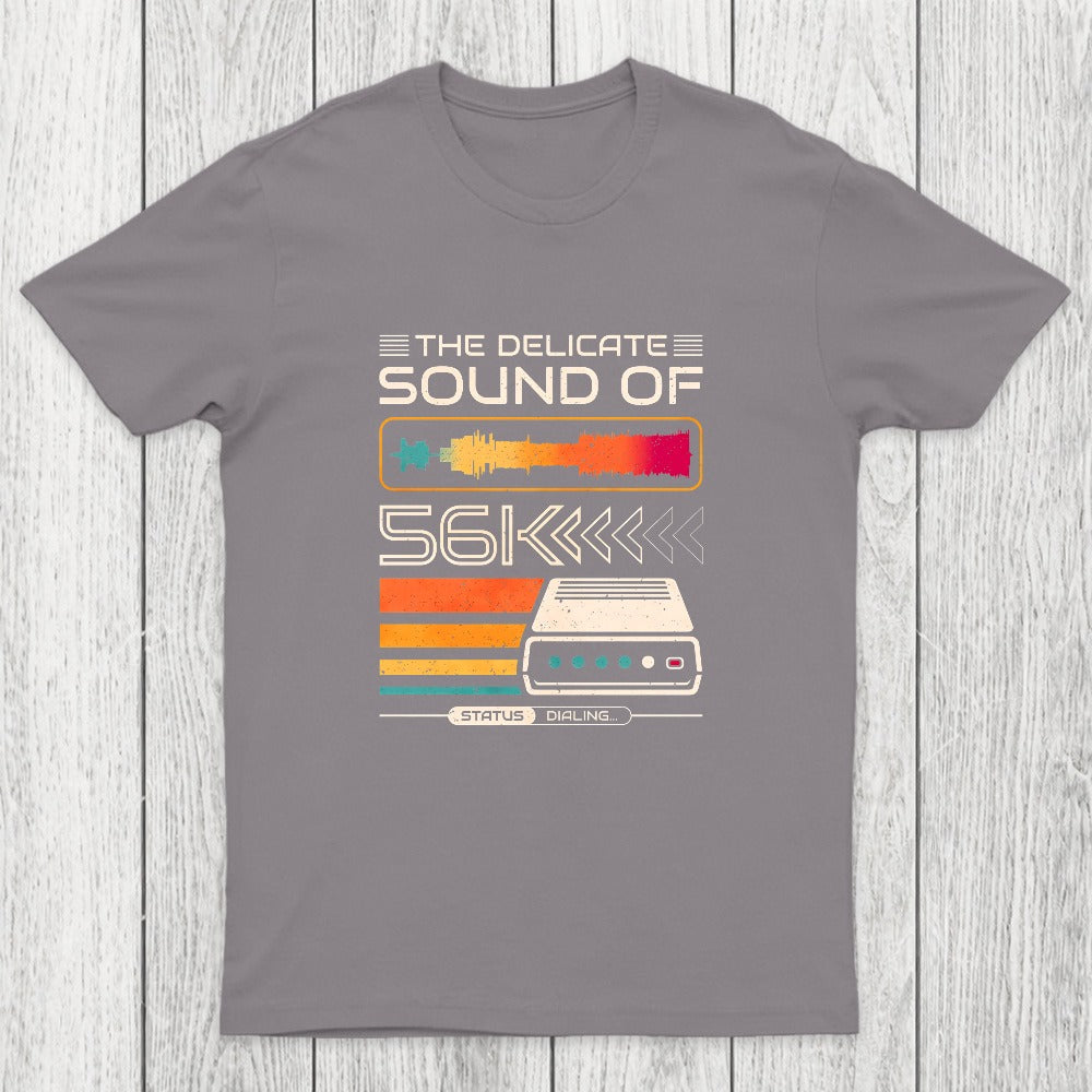 Delicate Sound of 56K Retro Modem Chicluma T-Shirt