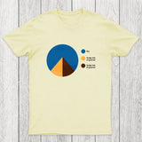 Pyramid Pie Chart Chicluma T-Shirt