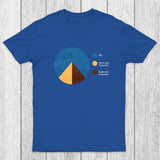 Pyramid Pie Chart Chicluma T-Shirt