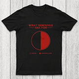 Coffee Contemplation Pie Chart Chicluma T-Shirt