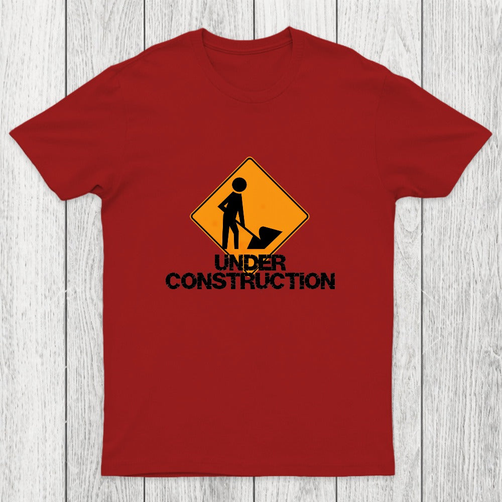 Under Construction Self Improvement Chicluma T-Shirt