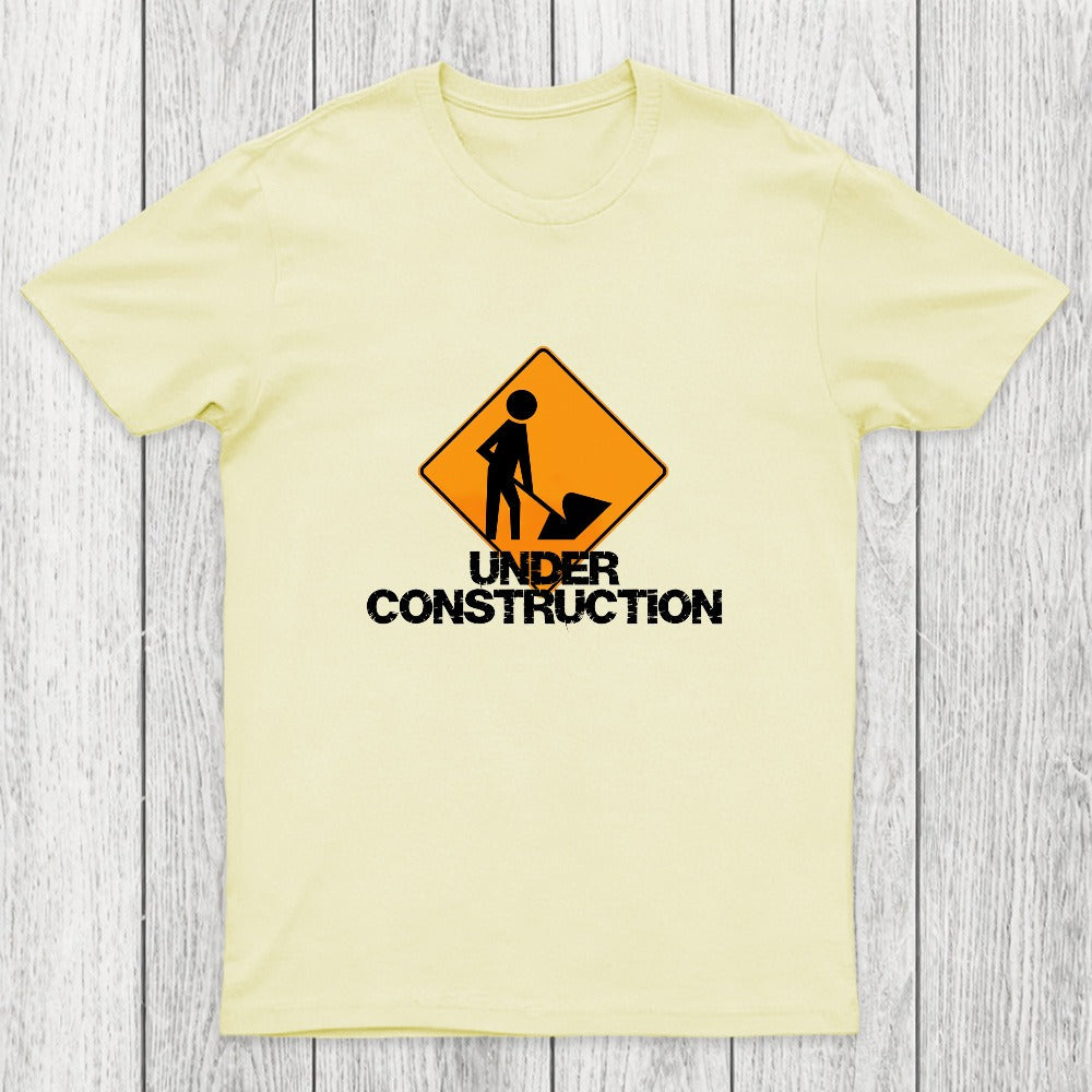 Under Construction Self Improvement Chicluma T-Shirt