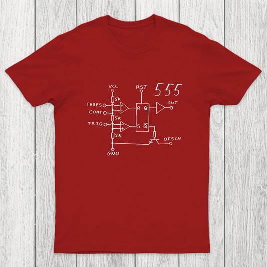 EEVblog 555 Timer Chicluma T-Shirt