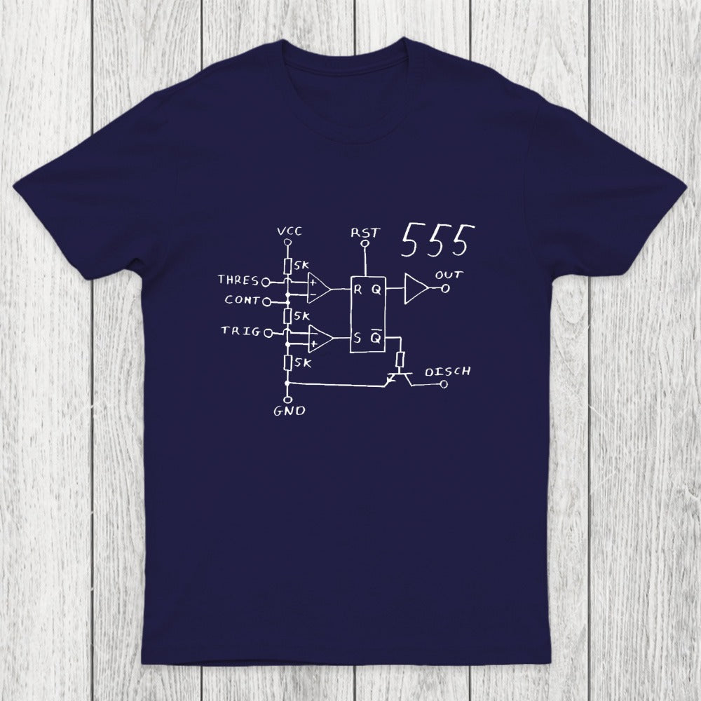 EEVblog 555 Timer Chicluma T-Shirt