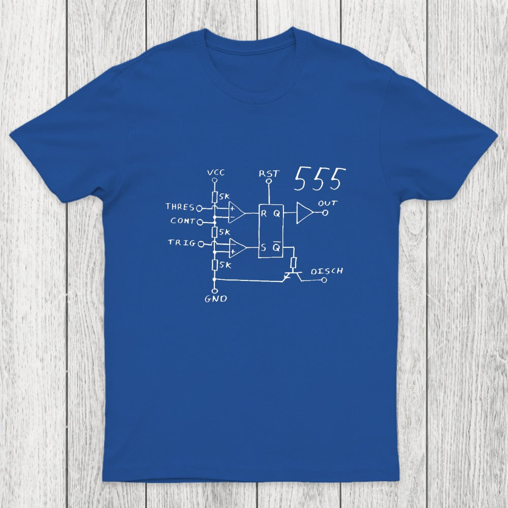 EEVblog 555 Timer Chicluma T-Shirt
