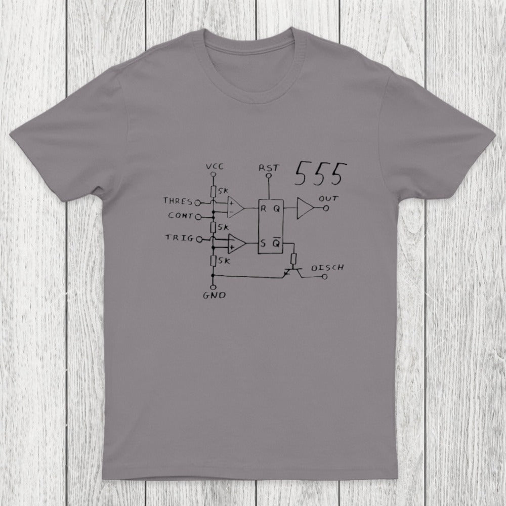 EEVblog 555 Timer Chicluma T-Shirt