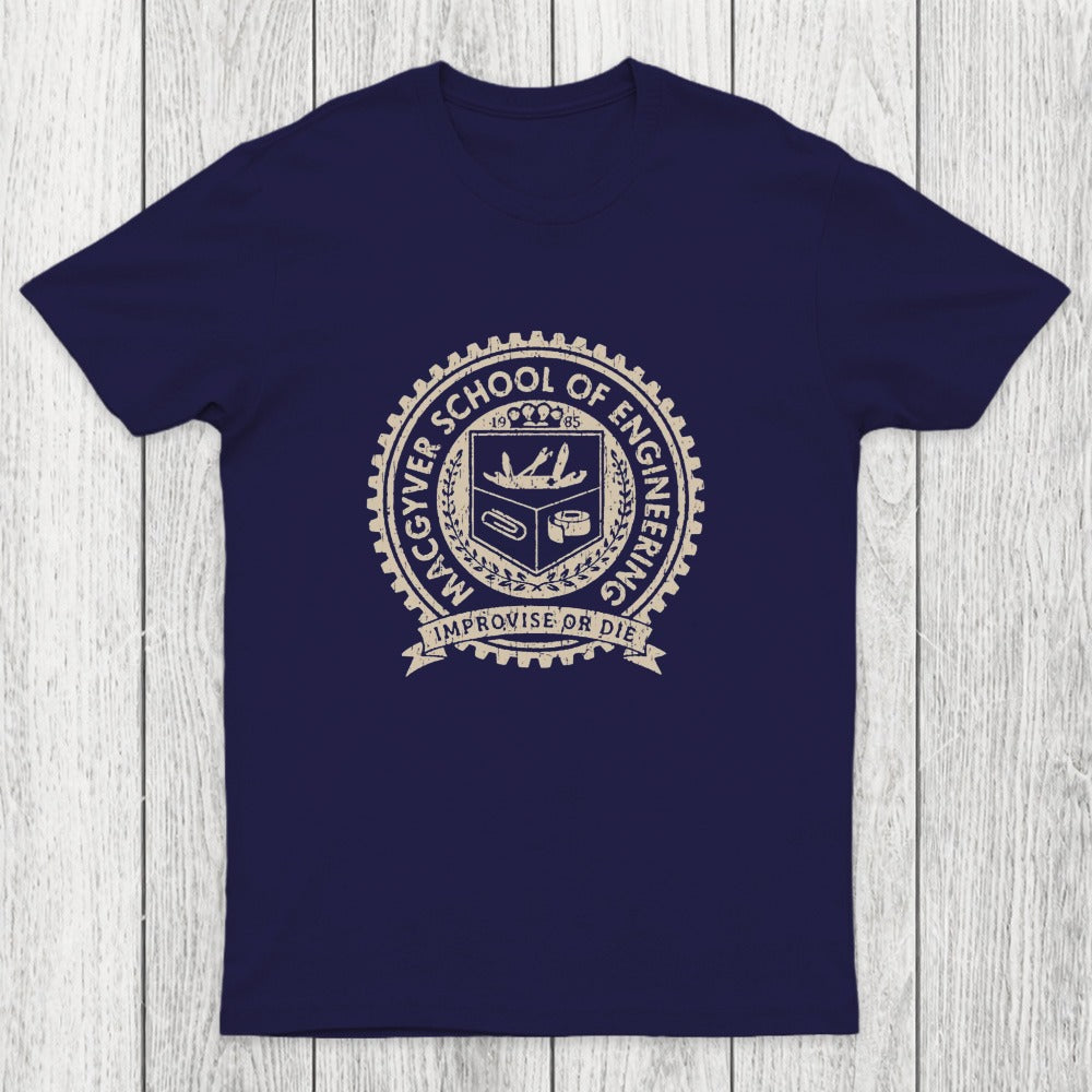 School Of Engineering Vintage Chicluma T-Shirt