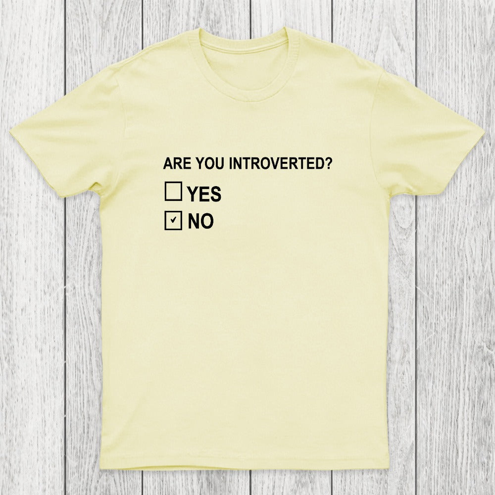 Are You Introverted Chicluma T-Shirt