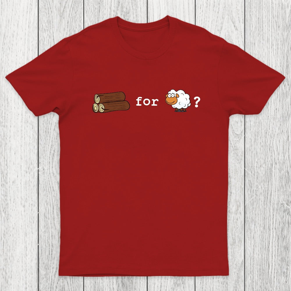 Wood for Sheep Chicluma T-Shirt