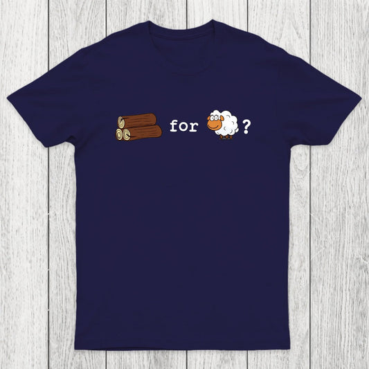 Wood for Sheep Chicluma T-Shirt