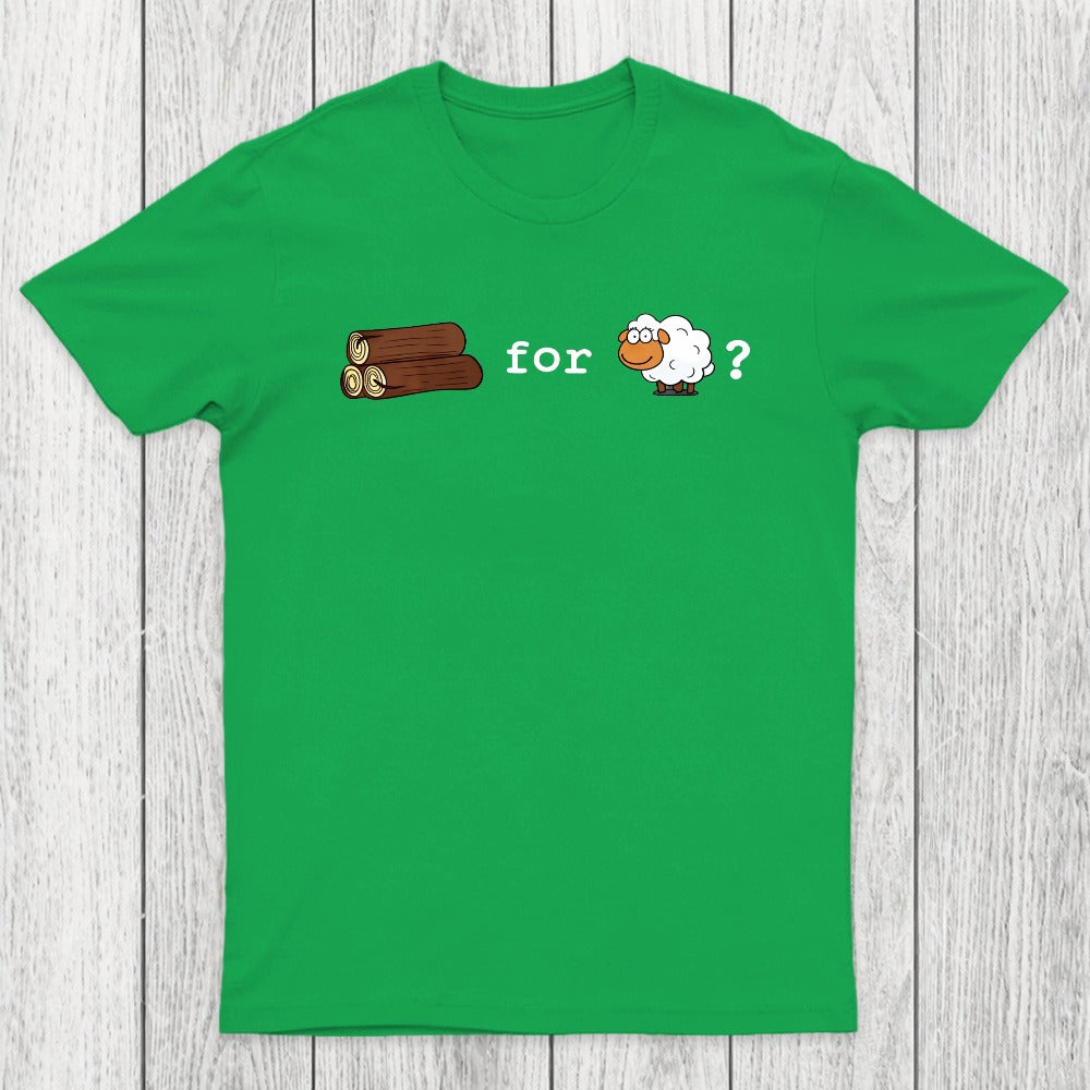 Wood for Sheep Chicluma T-Shirt
