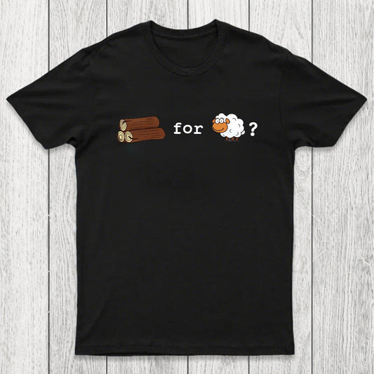 Wood for Sheep Chicluma T-Shirt