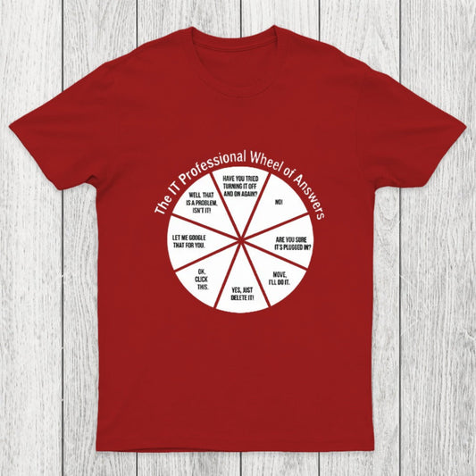 The IT Answer Wheel Chicluma T-Shirt