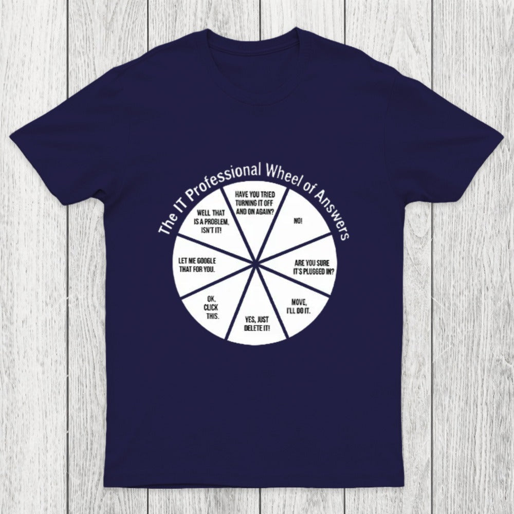 The IT Answer Wheel Chicluma T-Shirt