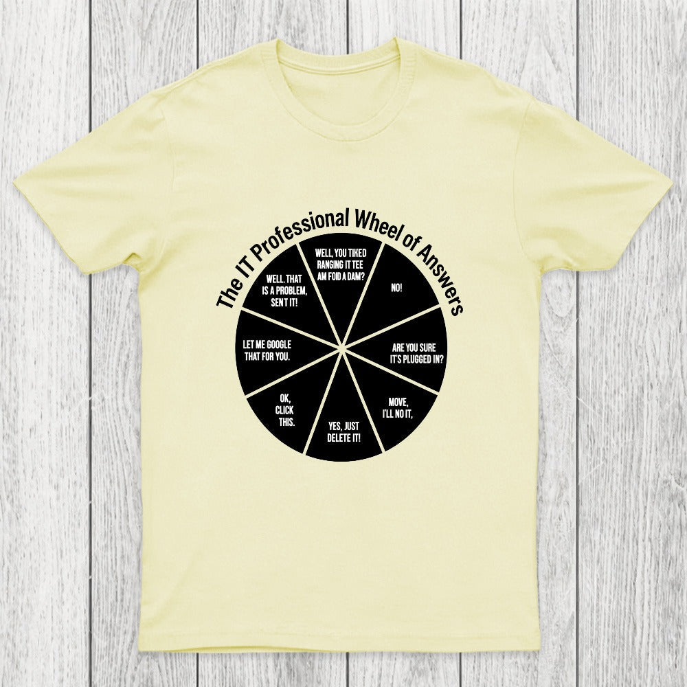 The IT Answer Wheel Chicluma T-Shirt