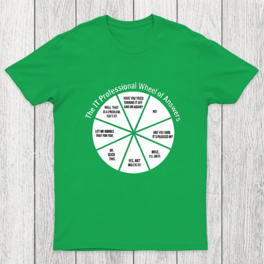 The IT Answer Wheel Chicluma T-Shirt